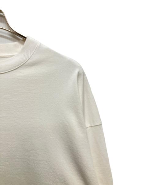 JIL SANDER（ジルサンダー）JIL SANDER (ジルサンダー) 21AW long sleeve tee/ロングカットソー ホワイト サイズ:Sの古着・服飾アイテム