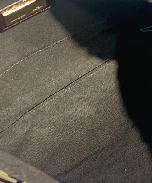 FENDI（フェンディ）FENDI (フェンディ) ズッキーノ柄ショルダーバッグ ベージュの古着・服飾アイテム