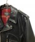 shott (ショット) COW NEW NAKED D-POCKET RIDERS/ダブルライダースレザージャケット ブラック サイズ:42：80000円