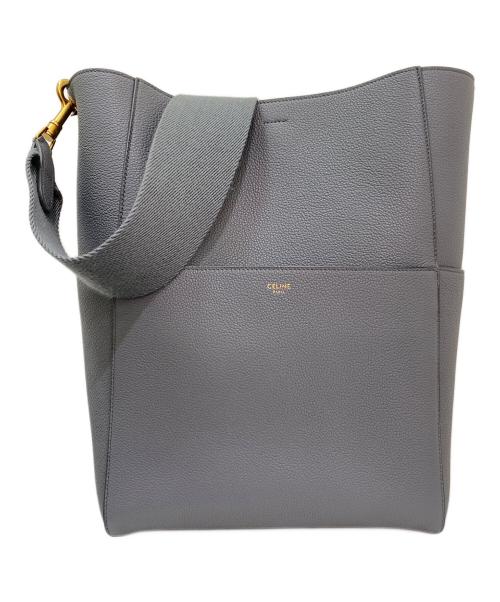 CELINE（セリーヌ）CELINE (セリーヌ) サングルバケット グレーの古着・服飾アイテム