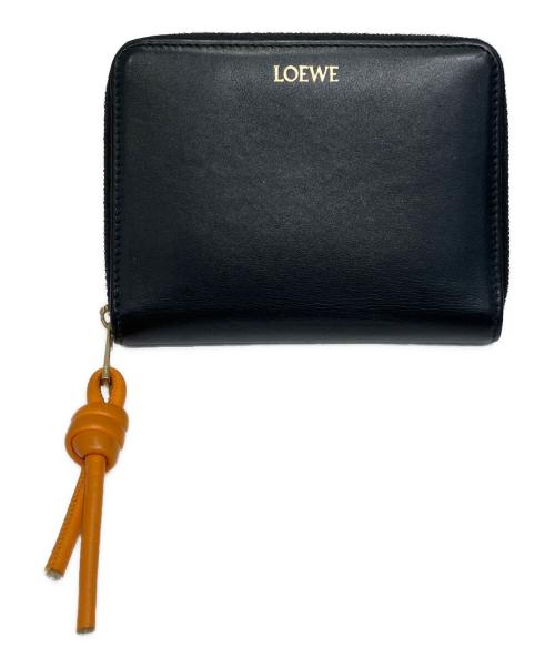 LOEWE（ロエベ）LOEWE (ロエベ) ノット コンパクトウォレット ブラック サイズ:-の古着・服飾アイテム