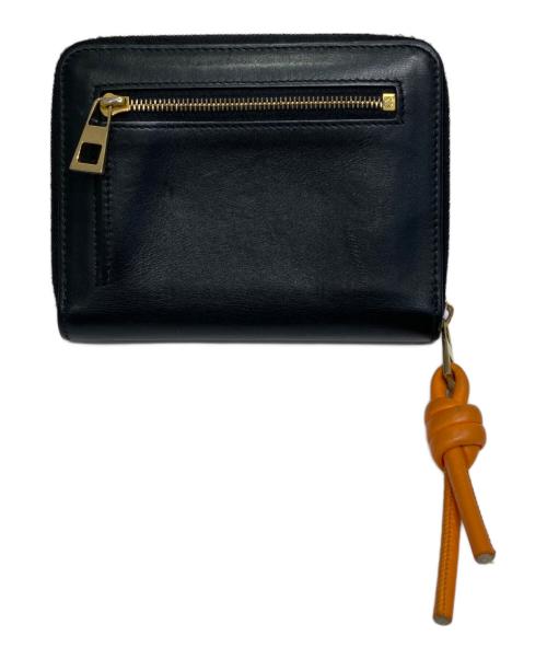 LOEWE（ロエベ）LOEWE (ロエベ) ノット コンパクトウォレット ブラック サイズ:-の古着・服飾アイテム