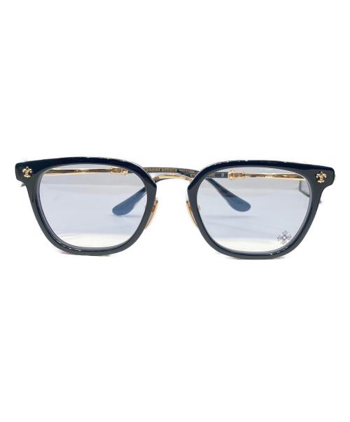 CHROME HEARTS（クロムハーツ）CHROME HEARTS (クロムハーツ) サングラス/STRAPADICTOME(ストラパディクトム) ブラッ×ゴールド サイズ:51□21-148の古着・服飾アイテム