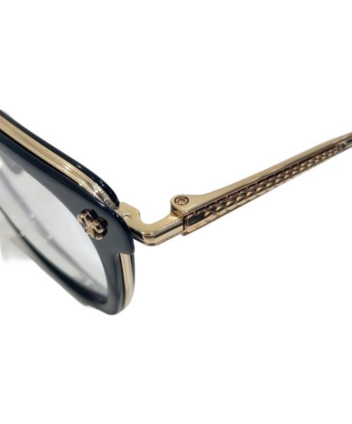 CHROME HEARTS（クロムハーツ）CHROME HEARTS (クロムハーツ) サングラス/STRAPADICTOME(ストラパディクトム) ブラッ×ゴールド サイズ:51□21-148の古着・服飾アイテム