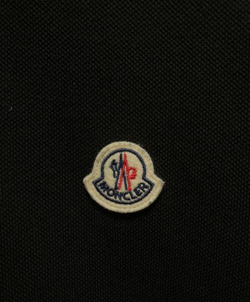 MONCLER（モンクレール）MONCLER (モンクレール) 半袖ポロシャツ ブラック サイズ:XLの古着・服飾アイテム