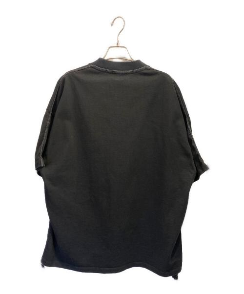 JIL SANDER（ジルサンダー）JIL SANDER (ジルサンダー) Short Sleeve Kimono Collar Overshirt ブラック サイズ:46の古着・服飾アイテム