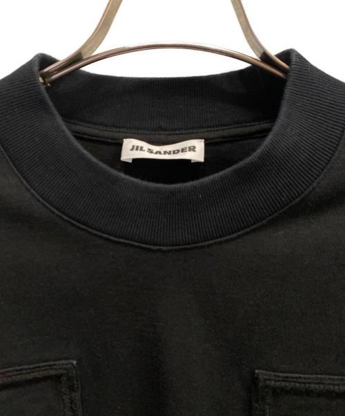 JIL SANDER（ジルサンダー）JIL SANDER (ジルサンダー) Short Sleeve Kimono Collar Overshirt ブラック サイズ:46の古着・服飾アイテム