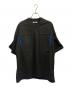 JIL SANDER（ジルサンダー）の古着「Short Sleeve Kimono Collar Overshirt」｜ブラック