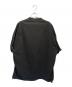 JIL SANDER (ジルサンダー) Short Sleeve Kimono Collar Overshirt ブラック サイズ:46：25000円