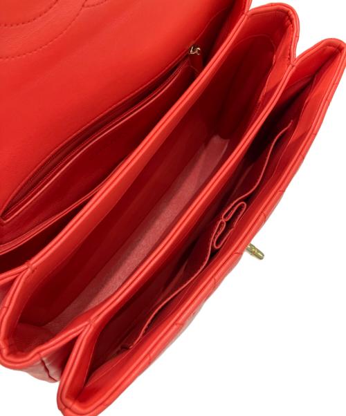 CHANEL（シャネル）CHANEL (シャネル) トップハンドル2WAYバッグ/ココマーク金具/ショルダーバッグ オレンジ サイズ:-の古着・服飾アイテム