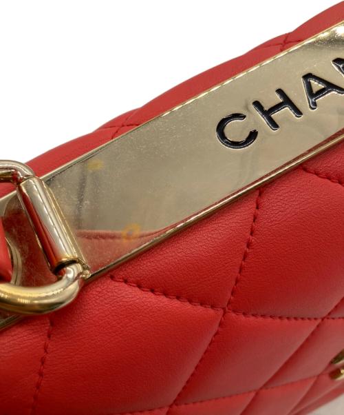 CHANEL（シャネル）CHANEL (シャネル) トップハンドル2WAYバッグ/ココマーク金具/ショルダーバッグ オレンジ サイズ:-の古着・服飾アイテム