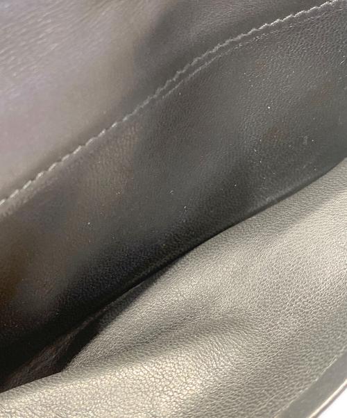 BOTTEGA VENETA（ボッテガベネタ）BOTTEGA VENETA (ボッテガベネタ) イントレチャート長財布 ブラックの古着・服飾アイテム