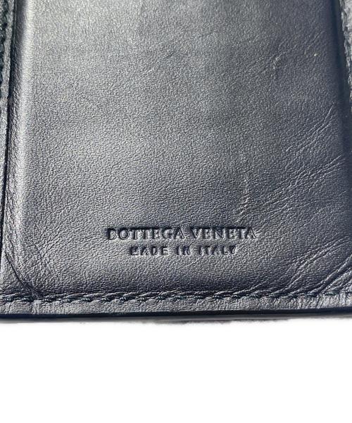 BOTTEGA VENETA（ボッテガベネタ）BOTTEGA VENETA (ボッテガベネタ) イントレチャート長財布 ブラックの古着・服飾アイテム