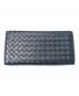 BOTTEGA VENETA (ボッテガベネタ) イントレチャート長財布 ブラック：40000円
