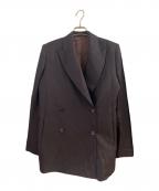 EFTYCHIAエフティシア）の古着「ダブルテーラードジャケット」｜パープル