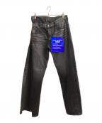 COMME des GARCONS JUNYA WATANABE MAN×LEVI'Sコム デ ギャルソン ジュンヤ ワタナベ マン×リーバイス）の古着「再構築デニムパンツ」｜ブラック
