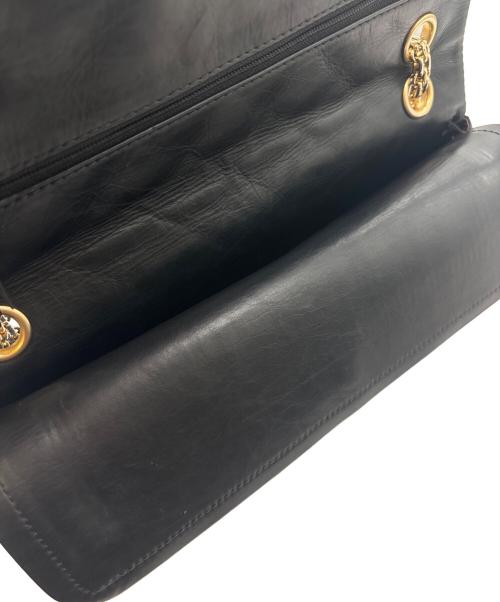 CHANEL（シャネル）CHANEL (シャネル) 2.55 ダブルフラップチェーンショルダーバッグ ブラック サイズ:-の古着・服飾アイテム