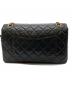 CHANEL (シャネル) 2.55 ダブルフラップチェーンショルダーバッグ ブラック サイズ:-：430000円