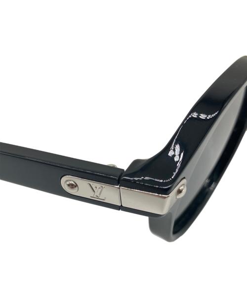 LOUIS VUITTON（ルイ ヴィトン）LOUIS VUITTON (ルイ ヴィトン) LV Signature Round Sunglasses/LVシグネチャー ラウンドサングラス ブラック サイズ:50☐21 150の古着・服飾アイテム