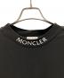 中古・古着 MONCLER (モンクレール) ネックロゴTシャツ ブラック サイズ:XL：32000円