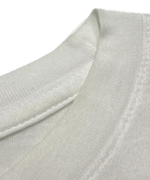 CHROME HEARTS（クロムハーツ）CHROME HEARTS (クロムハーツ) ヴァーティカルロゴカットソー ホワイト サイズ:XLの古着・服飾アイテム