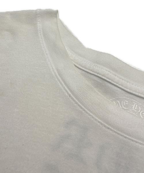 CHROME HEARTS（クロムハーツ）CHROME HEARTS (クロムハーツ) ヴァーティカルロゴカットソー ホワイト サイズ:XLの古着・服飾アイテム