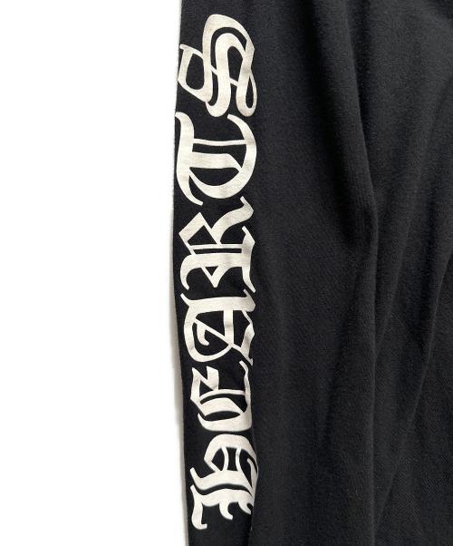 CHROME HEARTS（クロムハーツ）CHROME HEARTS (クロムハーツ) ネックロゴロングスリーブカットソー ブラック サイズ:XLの古着・服飾アイテム