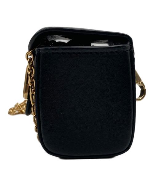 LANVIN（ランバン）LANVIN (ランバン) ロゴプレートミニバッグ ブラック 未使用品の古着・服飾アイテム