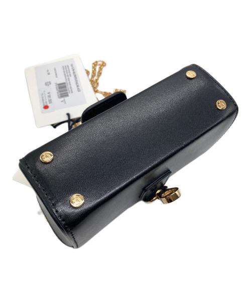 LANVIN（ランバン）LANVIN (ランバン) ロゴプレートミニバッグ ブラック 未使用品の古着・服飾アイテム