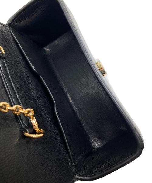 LANVIN（ランバン）LANVIN (ランバン) ロゴプレートミニバッグ ブラック 未使用品の古着・服飾アイテム