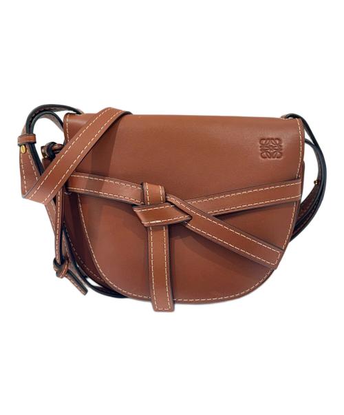 LOEWE（ロエベ）LOEWE (ロエベ) ゲートバッグスモール ブラウン サイズ:スモールの古着・服飾アイテム
