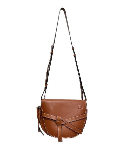 LOEWE（ロエベ）LOEWE (ロエベ) ゲートバッグスモール ブラウン サイズ:スモールの古着・服飾アイテム