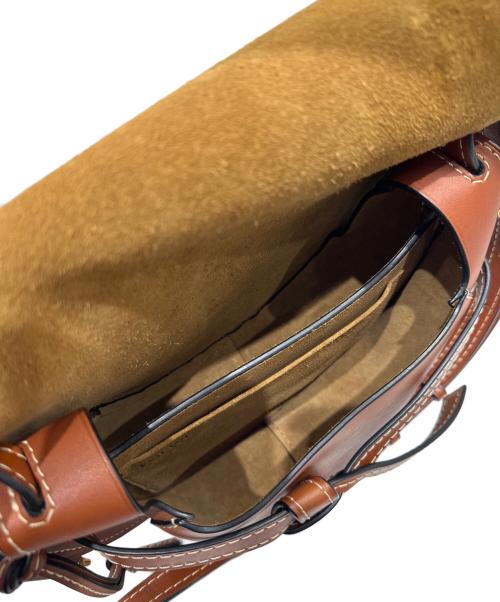LOEWE（ロエベ）LOEWE (ロエベ) ゲートバッグスモール ブラウン サイズ:スモールの古着・服飾アイテム