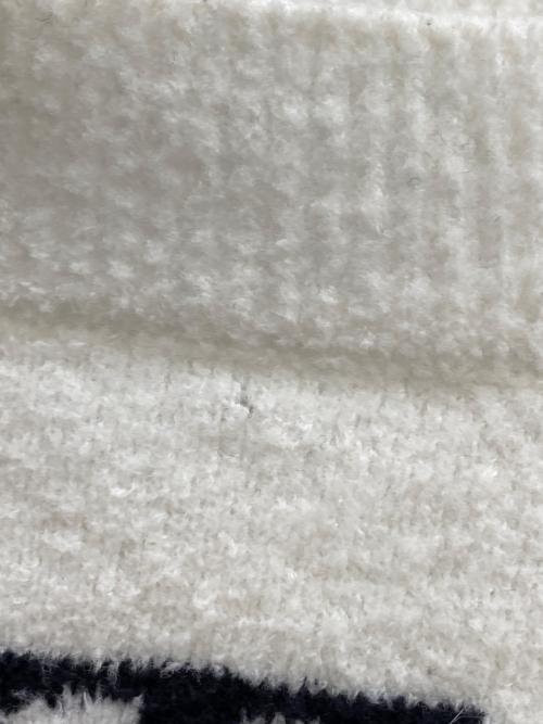 patou（パトゥ）patou (パトゥ) 半袖ニット ベージュ サイズ:XSの古着・服飾アイテム