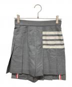 Thom Browneトムブラウン）の古着「プリーツスカートFGC402V-06146-035」｜グレー
