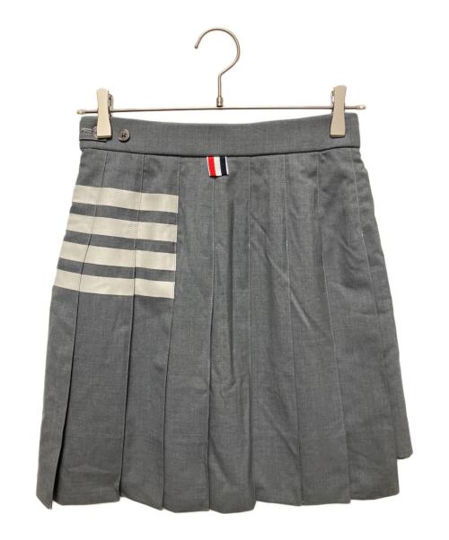 Thom Browne（トムブラウン）Thom Browne (トムブラウン) プリーツスカートFGC402V-06146-035 グレー サイズ:38の古着・服飾アイテム