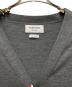 中古・古着 Thom Browne (トムブラウン) クラシックカーディガン グレー サイズ:2：45000円