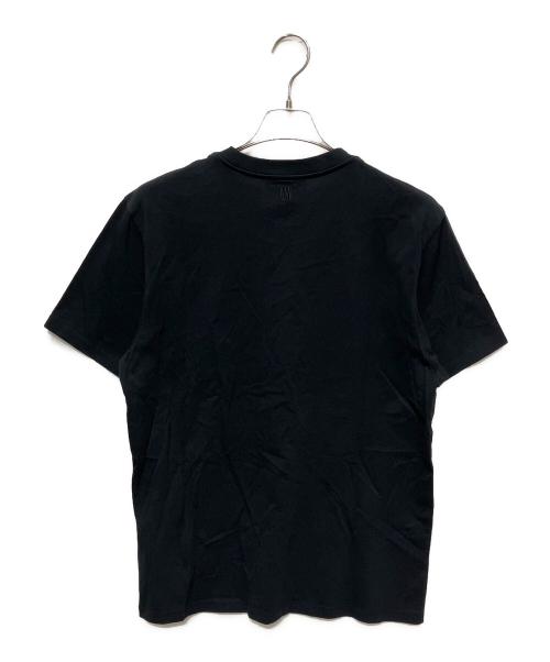 ami（アミ）ami (アミ) ハート刺繍Tシャツ ブラック サイズ:Lの古着・服飾アイテム