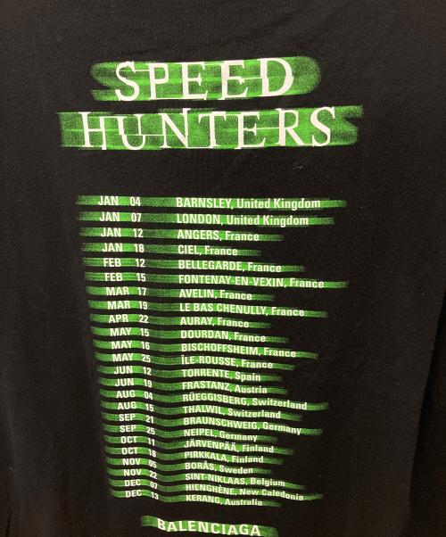 BALENCIAGA（バレンシアガ）BALENCIAGA (バレンシアガ) SPEED HUNTERS TEE ブラック サイズ:Lの古着・服飾アイテム