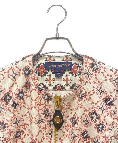 LOUIS VUITTON（ルイ ヴィトン）LOUIS VUITTON (ルイ ヴィトン) Sleeveless Dress/Aラインワンピース アイボリー サイズ:34の古着・服飾アイテム