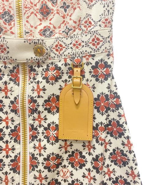 LOUIS VUITTON（ルイ ヴィトン）LOUIS VUITTON (ルイ ヴィトン) Sleeveless Dress/Aラインワンピース アイボリー サイズ:34の古着・服飾アイテム