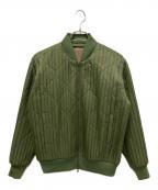 HOMME PLISSE ISSEY MIYAKEオム プリッセ イッセイ ミヤケ）の古着「ミリタリープリーツジャケット　HP03FC009」｜カーキ