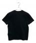 PRADA (プラダ) ロゴ刺繍クルーネックTシャツ ブラック サイズ:L：35000円