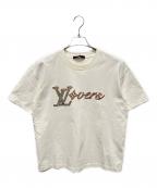 LOUIS VUITTONルイ ヴィトン）の古着「24AW LVLovers Tシャツ　RM242MM NPL HRY29W」｜ホワイト