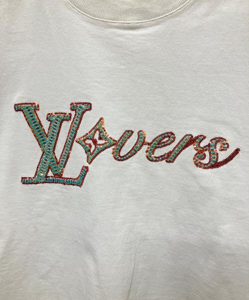 LOUIS VUITTON（ルイ ヴィトン）LOUIS VUITTON (ルイ ヴィトン) 24AW LVLovers Tシャツ　RM242MM NPL HRY29W ホワイト サイズ:Mの古着・服飾アイテム