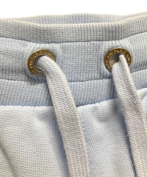 AMI PARIS（アミ パリス）AMI PARIS (アミ パリス) ハートロゴスウェットハーフパンツ　E22HSO602.747 スカイブルー サイズ:XSの古着・服飾アイテム