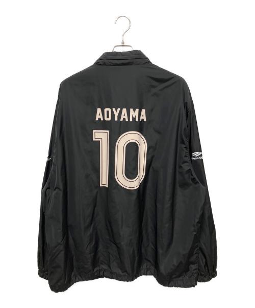 BALENCIAGA（バレンシアガ）BALENCIAGA (バレンシアガ) AOYAMA SOCCER TRACKSUIT(サッカトラックスーツ) ジャケット ブラック サイズ:Sの古着・服飾アイテム