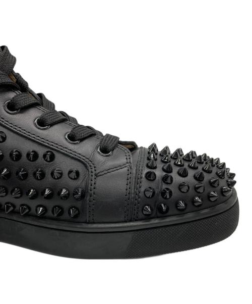 Christian Louboutin（クリスチャン・ルブタン）Christian Louboutin (クリスチャン・ルブタン) Louis Spikes ブラック サイズ:41の古着・服飾アイテム