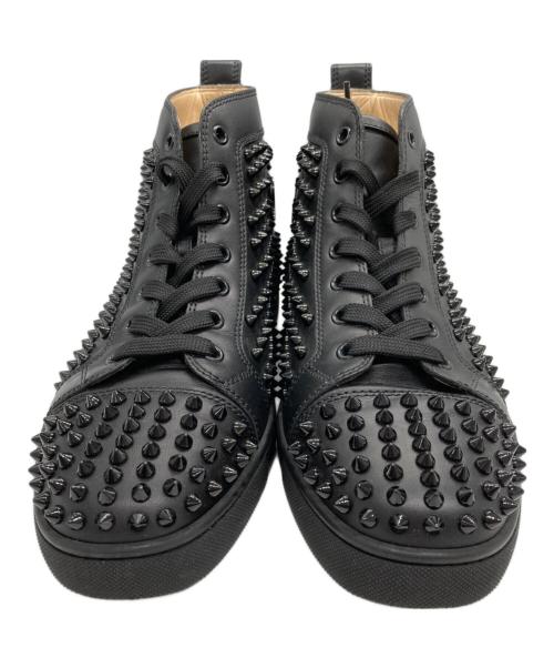 Christian Louboutin（クリスチャン・ルブタン）Christian Louboutin (クリスチャン・ルブタン) Louis Spikes ブラック サイズ:41の古着・服飾アイテム
