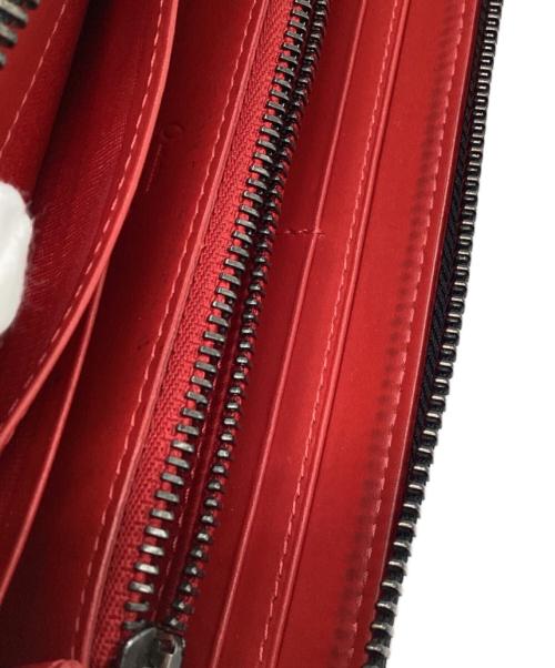 Christian Louboutin（クリスチャン・ルブタン）Christian Louboutin (クリスチャン・ルブタン) ラウンドステッチ長財布 ブラックの古着・服飾アイテム